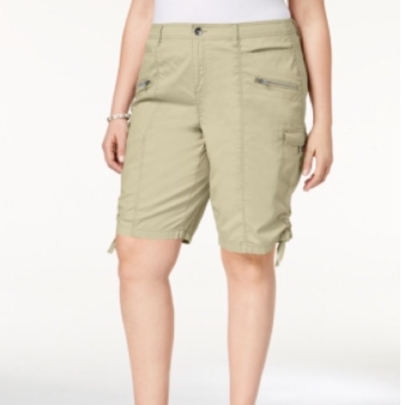 style & co cargo shorts